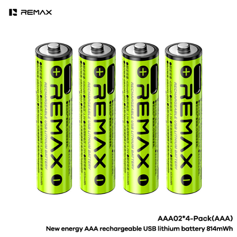 Pin tiểu sạc lại Remax AAA02 vỉ 4 viên