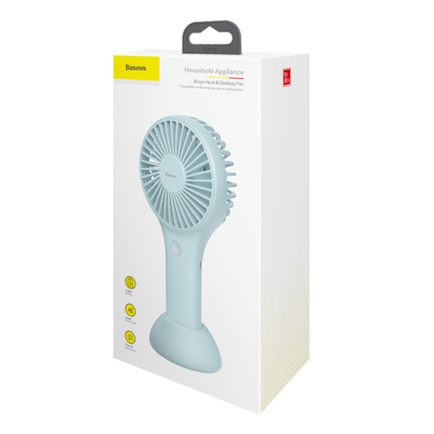 Quạt mini cầm tay pin sạc Baseus Bingo Fan LV530 (CXBG)