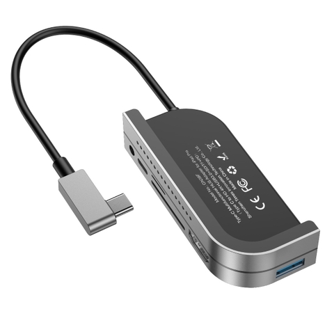 Hub chuyển Baseus Bend Angle cho iPad/laptop/điện thoại