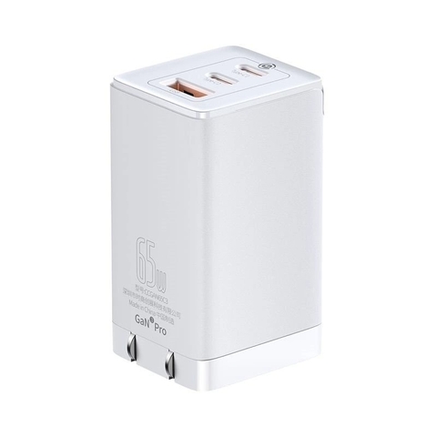 Bộ sạc nhanh đa năng Baseus GaN3 Pro 65W