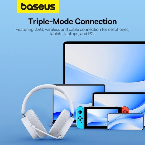 Tai nghe chụp tai không dây Baseus GH02 Gaming Wireless