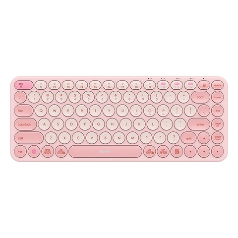 Bàn phím không dây Baseus K01 Wireless Tri-Mode Keyboard Frosted