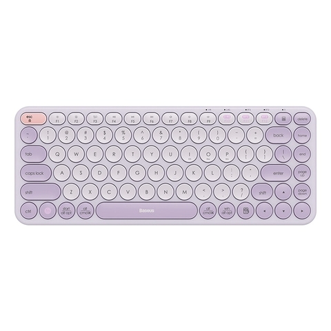 Bàn phím không dây Baseus K01 Wireless Tri-Mode Keyboard Frosted