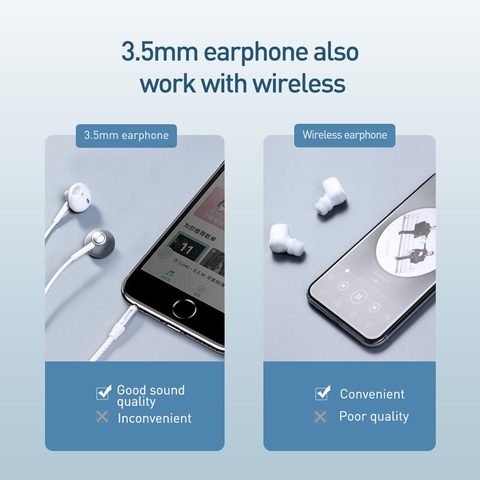Bộ thu Bluetooth Receiver Baseus LV564