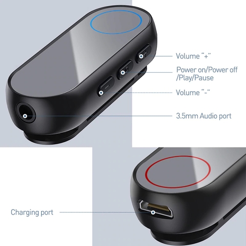 Bộ thu Bluetooth Receiver Baseus LV564