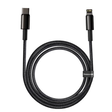 Cáp sạc nhanh Type C to Lightning 20W Baseus Tungsten Gold