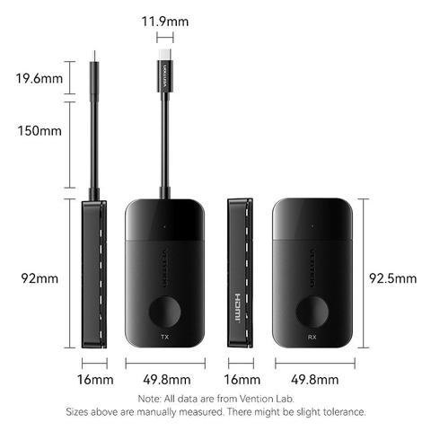 Bộ truyền hình ảnh HDMI không dây VENTION ADO