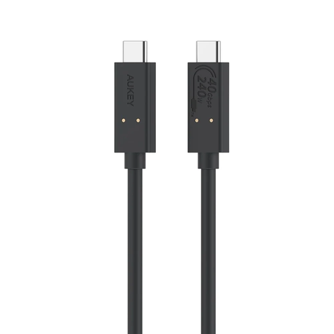 Cáp C to C xuất hình AUKEY CB-TCC241 240W USB 4.0, 8K@60Hz, 40Gbps