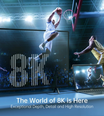 Cáp C2C Choetech A3010 Thunderbolt 4 40Gbps 8K@30Hz 5K@60Hz Dual4K