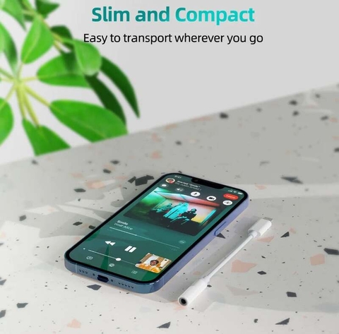 Cáp chuyển Lightning Sang Audio AUX 3.5mm Choetech AUX005 cho iPhone