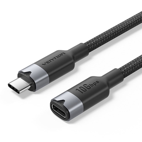 Cáp Nối Dài 100W C to C VENTION TRF 4K@60Hz 10Gbps