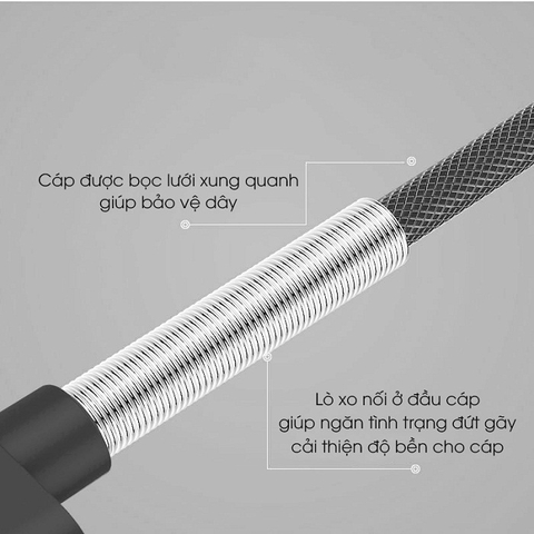 Cáp sạc TypeC Bagi CF100