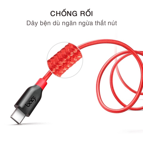 Cáp sạc TypeC Bagi CH150