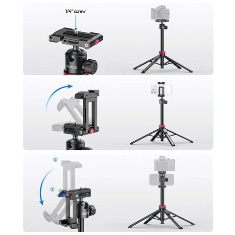 Chân máy tripod kiêm gậy selfie Ulanzi MT-44 B