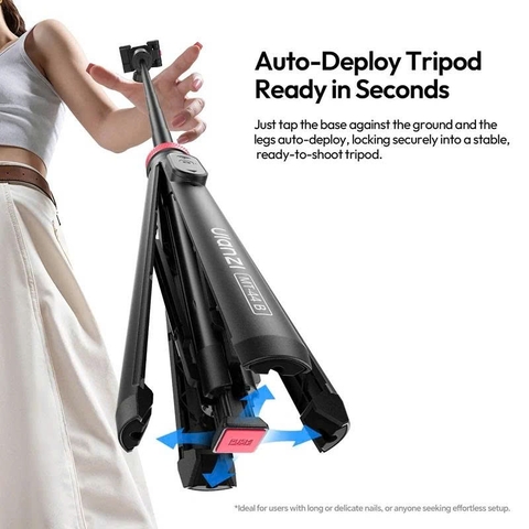 Chân máy tripod kiêm gậy selfie Ulanzi MT-44 B