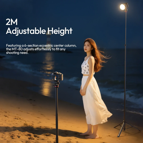 Chân máy tripod máy ảnh tự động mở Ulanzi MT-80
