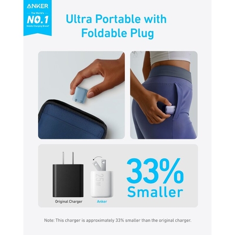 Củ sạc 25W 1C ANKER Zolo A2656