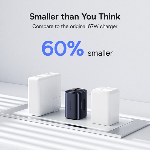 Củ Sạc 67W Baseus PicoGo AE11 2C1A