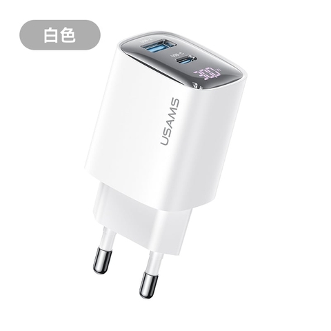 Củ Sạc Nhanh 2 cổng USB + Type C USAMS CC229 30W