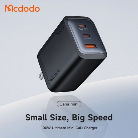 Mua cu-sac-nhanh-mcdodo-gana-mini-100w-2c1u chính hãng tại chube.vn