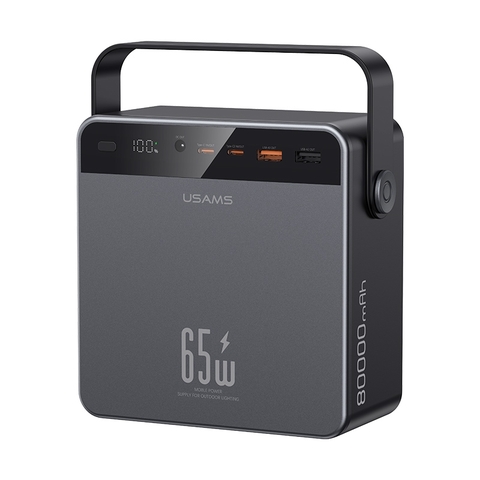 Sạc dự phòng Usams CD270 sạc nhanh 65w 80000mAh