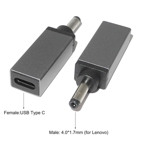 Đầu chuyển USB Type-C sang đầu DC laptop PD 100W