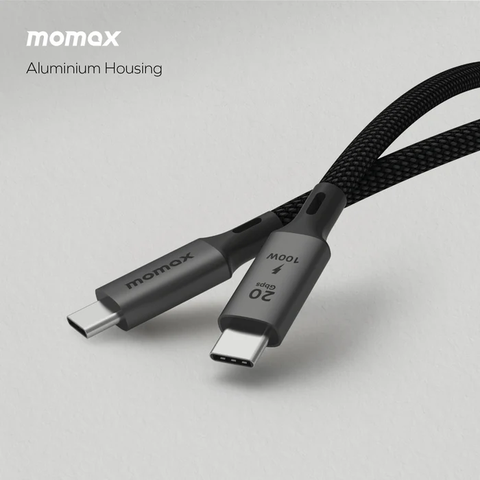 Cáp Video C to C 1m Sạc Nhanh 100W 20Gbps Momax DC31