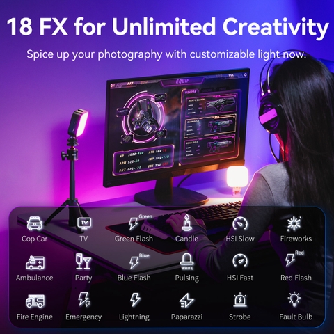 Đèn LED trợ sáng Ulanzi U60 RGB