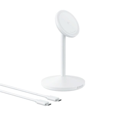 Đế sạc đứng không dây magsafe Qi2 ANKER MagGo A25X1 15W
