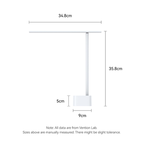 Đèn bàn pin sạc VENTION PDB 2700K-6000K dùng đến 15H
