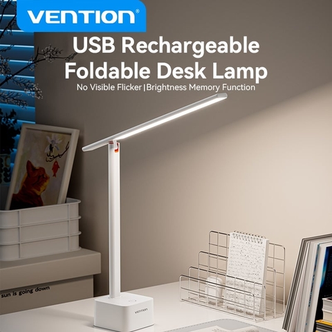 Đèn bàn pin sạc VENTION PDB 2700K-6000K dùng đến 15H