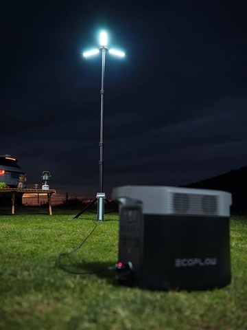 Đèn cắm trại ngoài trời đa năng EcoFlow 2.5m 9500 lumens