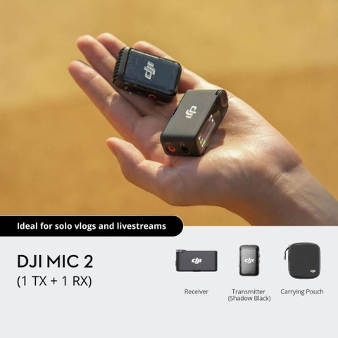 Bộ micro cài áo không dây DJI Mic 2
