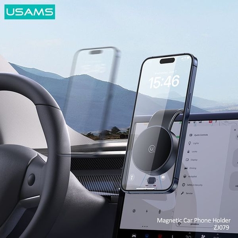 Giá đỡ điện thoại USAMS ZJ079 từ tính, xoay 180°
