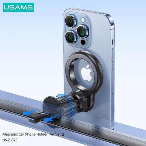 Giá đỡ điện thoại USAMS ZJ075 từ tính, kẹp cửa gió