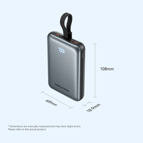 Pin dự phòng Vention FKQ 10000mAh 22.5W sạc từ tính