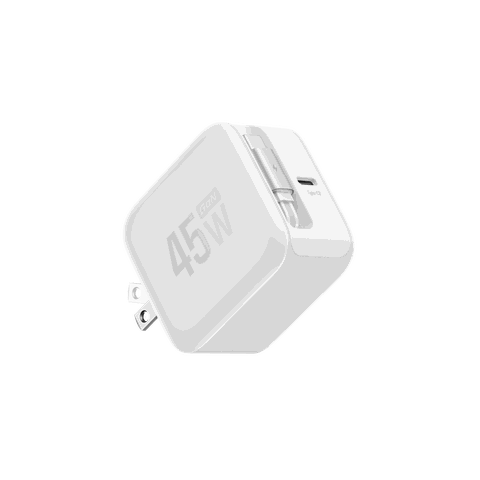 Bộ sạc nhanh EcoFlow RAPID 45W, cáp có thể thu gọn, GaN
