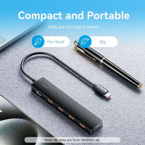 Hub chuyển đổi 5 in 1 VENTION CHJ 10Gbps