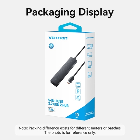 Hub chuyển đổi 5 in 1 VENTION CHJ 10Gbps