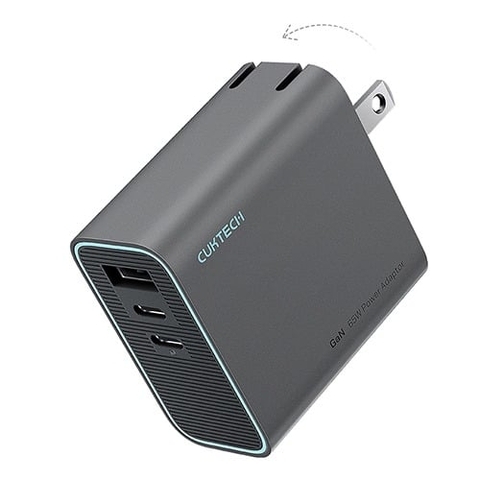 Bộ sạc đa cổng GaN CUKTECH 65W AD653C 2C1A