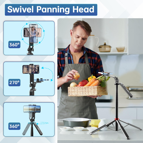 Tripod điện thoại Ulanzi MA09 180cm remote Bluetooth