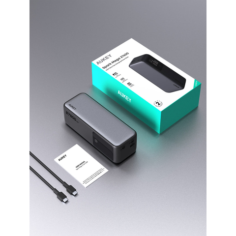 Pin dự phòng AUKEY PB-Y63 Spark Mega 27.600mAh 140W