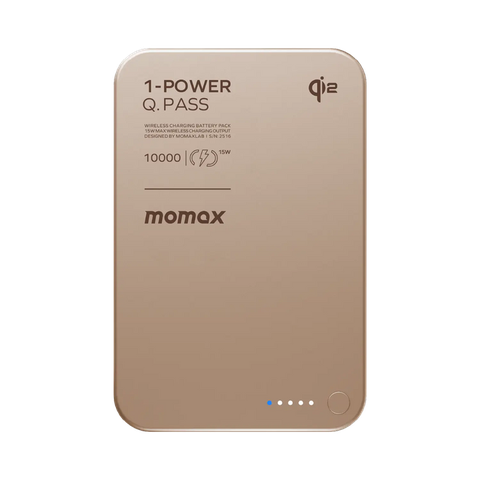 Pin dự phòng MOMAX IP136 10000mAh 20W Sạc Không Dây 15W