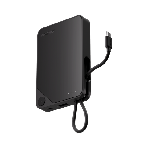 Sạc dự phòng Momax 1-Power X tích hợp cáp USB-C