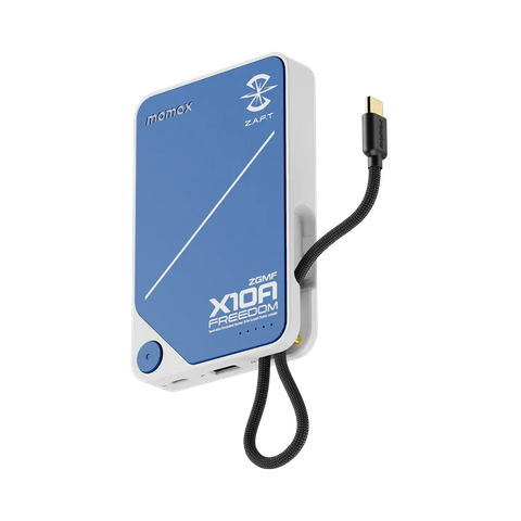 Sạc dự phòng Momax 1-Power X tích hợp cáp USB-C