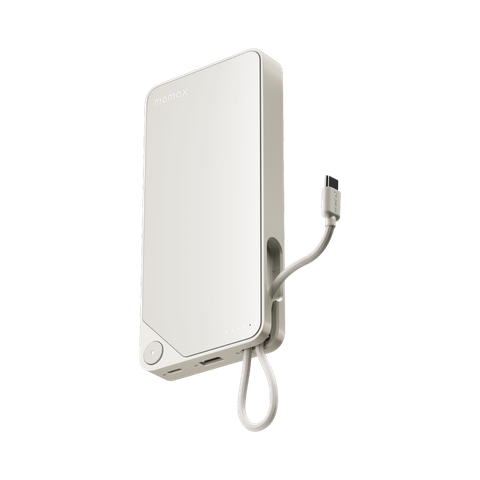 Sạc dự phòng Momax 1-Power X tích hợp cáp USB-C