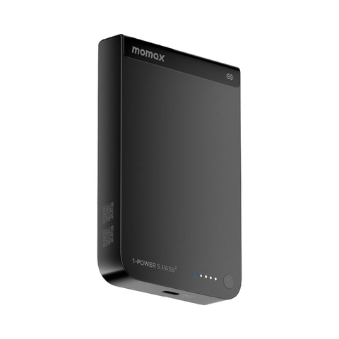 Pin dự phòng bán thể rắn Momax 1-Power S.Pass2 10000mAh SSSB Qi2 25w