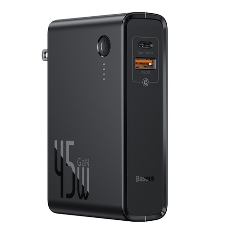 Củ sạc kiêm pin dự phòng Baseus GaN Power Station 45W LV815 (PPNLD)