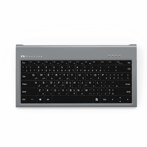 Bàn phím kiêm bộ chia cổng 11 in 1 USB-C Keyboard Hub Feeltek