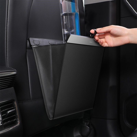 Túi chứa đồ tiện dụng gắn lưng ghế trên xe hơi Baseus Large Garbage Bag